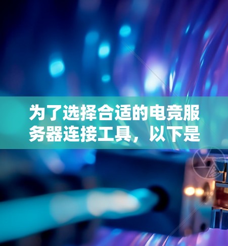 为了选择合适的电竞服务器连接工具，以下是根据您的需求整理的建议