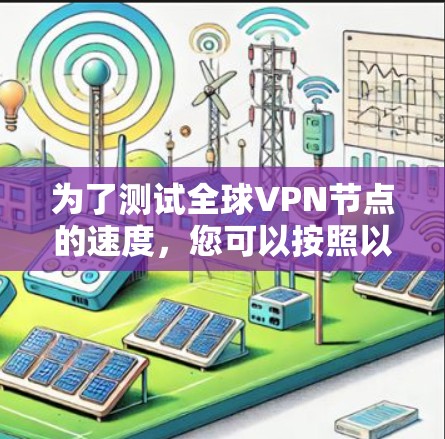 为了测试全球VPN节点的速度，您可以按照以下步骤进行