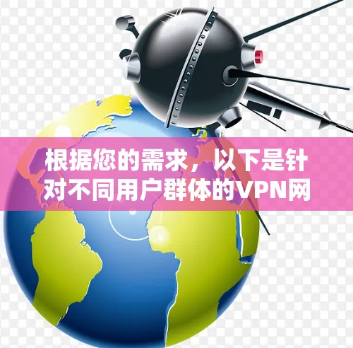 根据您的需求,以下是针对不同用户群体的VPN网络连接管理软件推荐