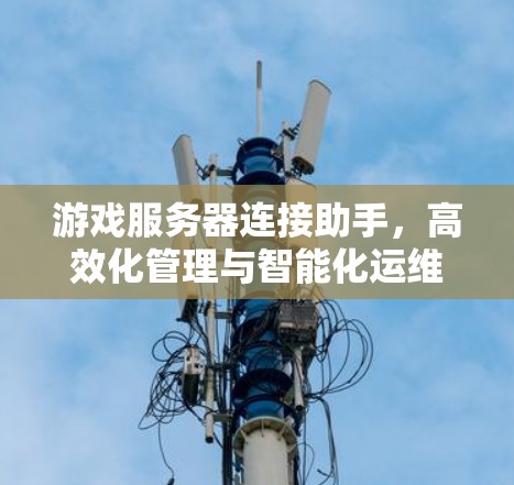 游戏服务器连接助手,高效化管理与智能化运维 游戏服务器连接助手,高效化管理与智能化运维