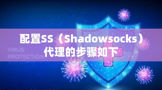 配置SS(Shadowsocks)代理的步骤如下