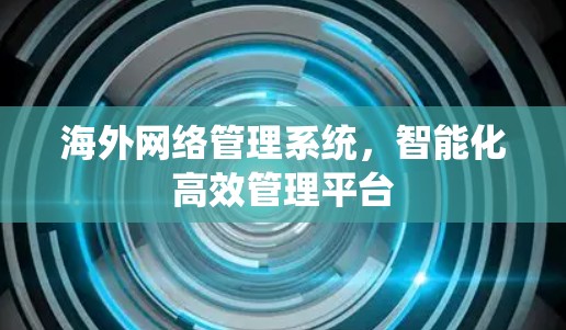 海外网络管理系统,智能化高效管理平台