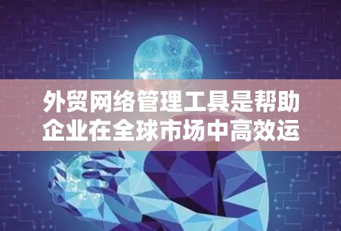 外贸网络管理工具是帮助企业在全球市场中高效运作的重要资源,涵盖客户管理、沟通、数据分析、供应链管理等多个方面。以下是一些常用的外贸网络管理工具,按功能分类